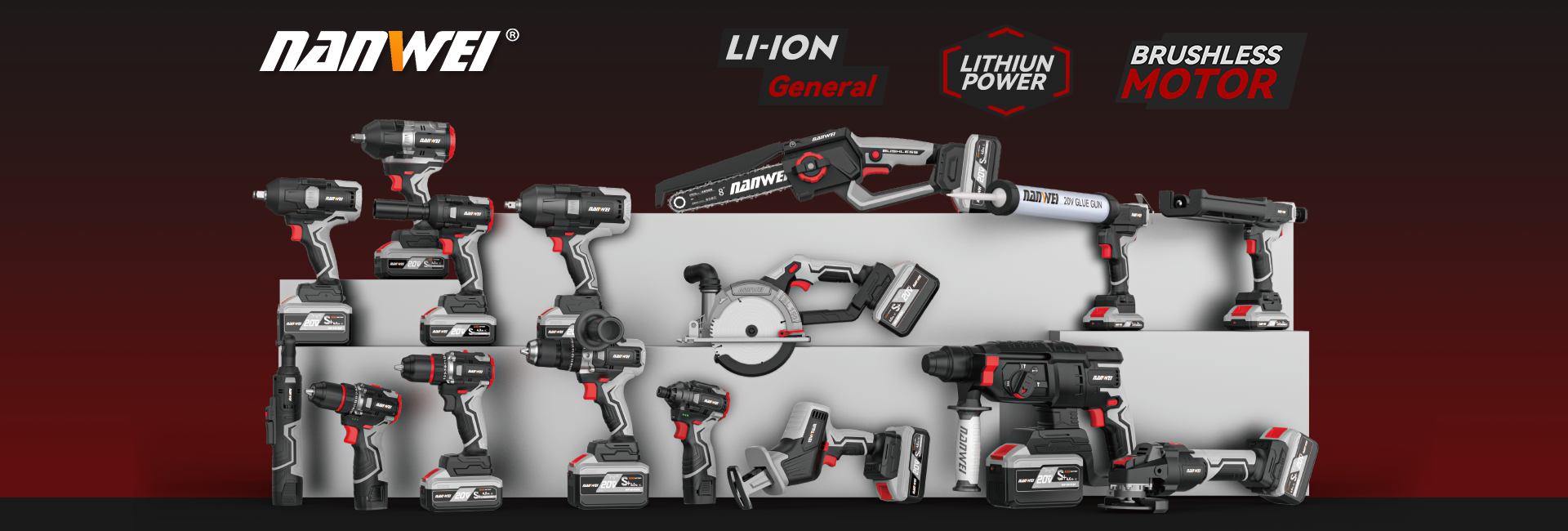 Knight Series Cordless Tools | Nanwei Power Tools