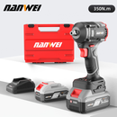 3C29-Nanwei 21V Factory Rechargeable Electric Wrench Impact Wrench 350N Industrial Grade Power Torque Wrenches-6