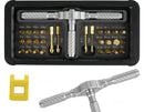 Nanwei 30-in-1 Magnetic Screwdriver Set with Steel Handle