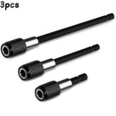 N-00098 Drill Extension Bit Holder Hexagonal Thread Quick Release Self-locking Extension Rod Magnetic Drill Screwdriver Bit Holder-10