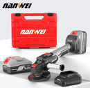 A5102-Nanwei High Frequency 125mm Disc Grinder Brushless Ergonomics Surface Polishing Tools Industrial & DIY Woodworking Angle Grinder-3
