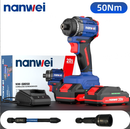 S8050-1600RPM High Torque Lightweight Impact Driver Durable Screwdriver Anti-slip Handle Working Light Electric Screwdriver-7