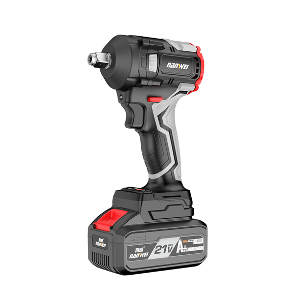 3C29-Nanwei 21V Factory Rechargeable Electric Wrench Impact Wrench 350N Industrial Grade Power Torque Wrenches
