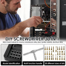 Nanwei High-Hardness Magnetic Screwdriver Set Close-up