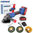 NW-A8312 Brushless Cordless Angle Grinder M14 Grinding Machine Cutting Electric Grinder 20V for 18V Battery Power Tool DIY Trigger-8