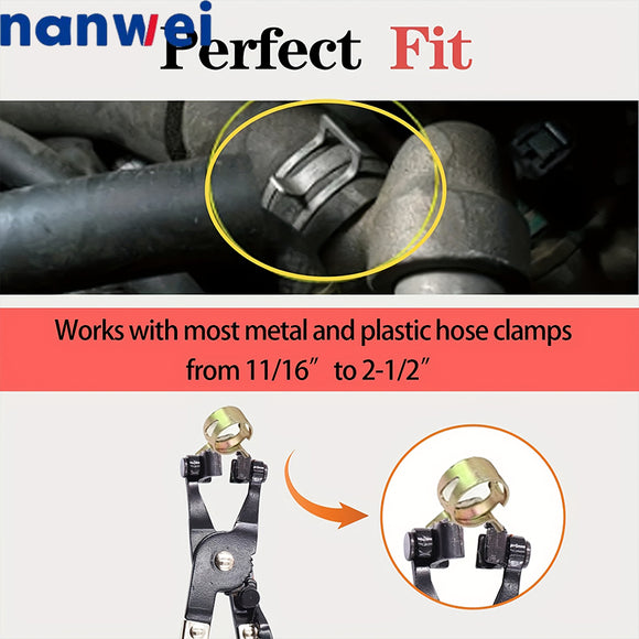 9pcs Car Repair Tools Automobiles Flexible Hose Clamp Clamps Pliers 