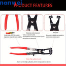 Wire Long Reach Hose Clamp Pliers Set